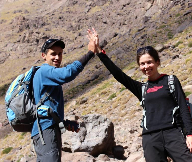 Tereza a Mohamed ve Vysokém Atlasu